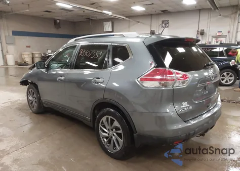 2015 Nissan Rogue Sl из США, поврежденный, VIN 5N1AT2MV8FC924248